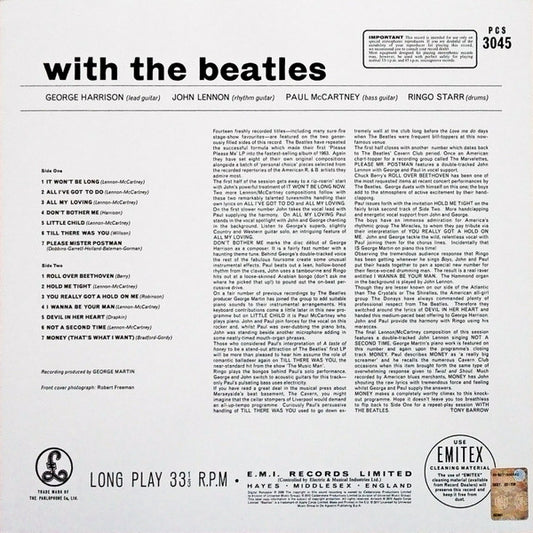 Beatles, The : With The Beatles (LP,Album,Reissue,Remastered,Stereo)