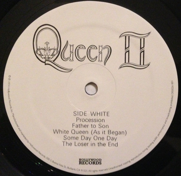 Queen : Queen II (LP,Album,Reissue,Remastered)
