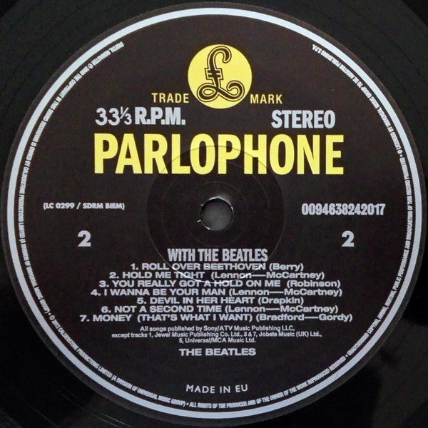 Beatles, The : With The Beatles (LP,Album,Reissue,Remastered,Stereo)