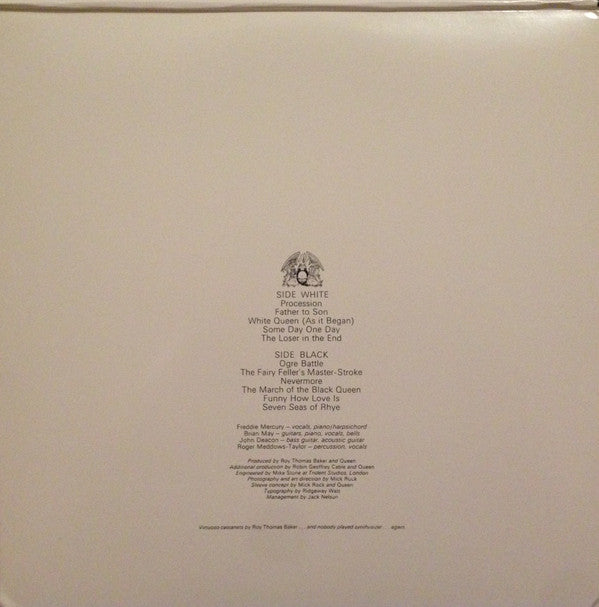 Queen : Queen II (LP,Album,Reissue,Remastered)